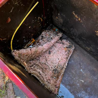 Truck Bed Box Rusty Metal 