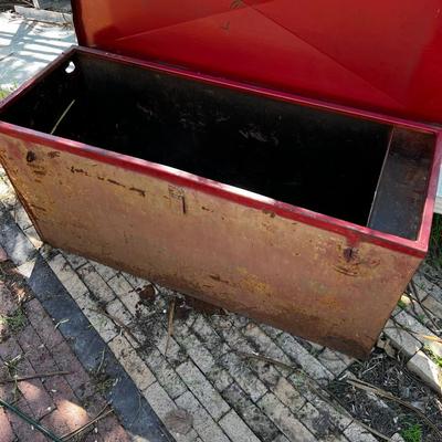 Truck Bed Box Rusty Metal 