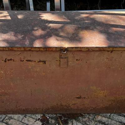 Truck Bed Box Rusty Metal 