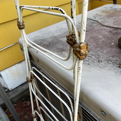 Wrought Iron Baby Crib 