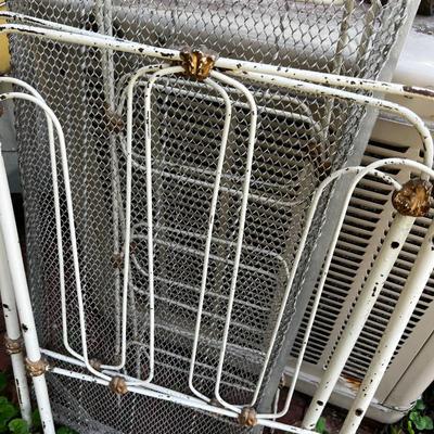 Wrought Iron Baby Crib 