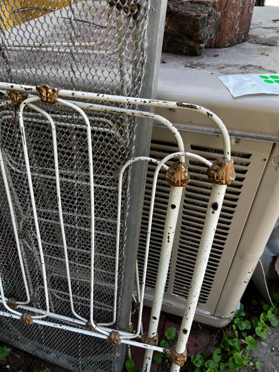 Wrought Iron Baby Crib