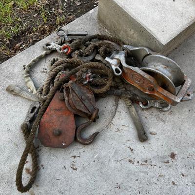 Safety Ropes and Pulleys 