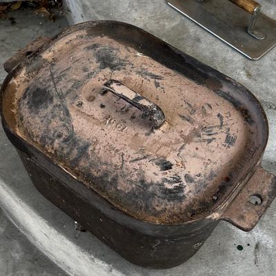 Ginormous Cast Iron Dutch Oven 