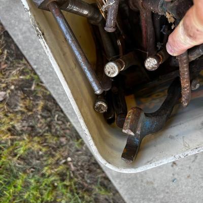 Bucket of Tools: Spud Wrenches, Clamps, Vice Grips 