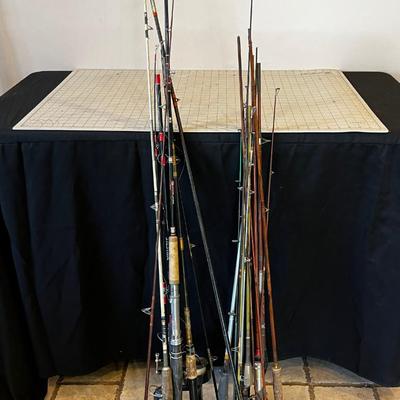 HUGE Lot of All the Fishing Poles in the House and Garage - Get your Fishing Poles ! 