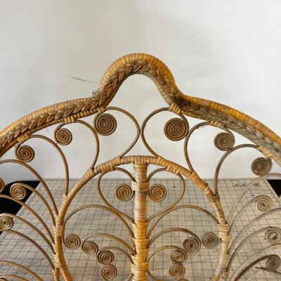 RATTAN Headboard Single Size 