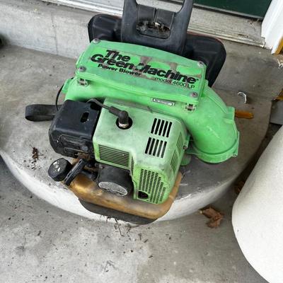 The Green Machine Back Pack Blower 