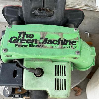 The Green Machine Back Pack Blower 