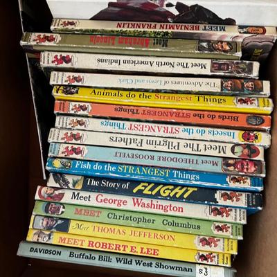 Box of Children's Books Peanuts and such