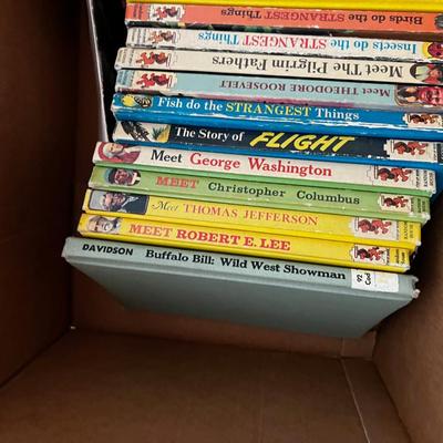 Box of Children's Books Peanuts and such