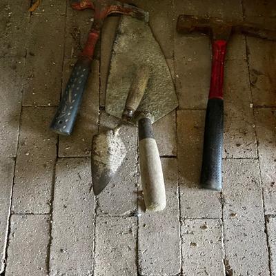 Rock Hammer and Trowels 