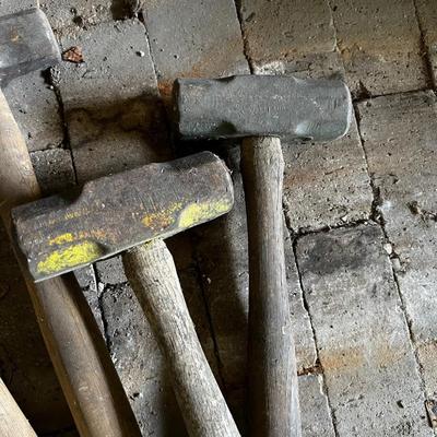 4 Sledge Hammers 