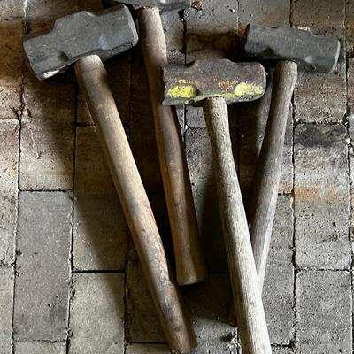 4 Sledge Hammers 