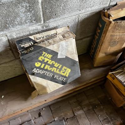 2 Stickler Adapter Plates (may go to Wood Splitter) 