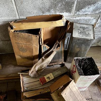 All the Welding Rods, Various Sizes