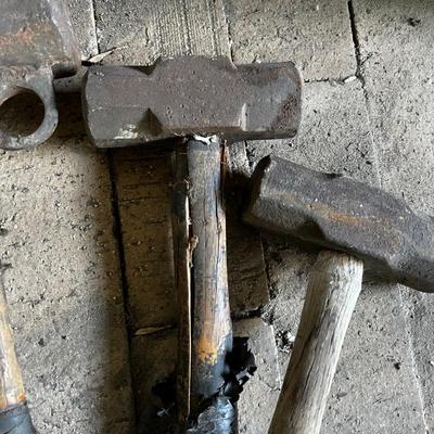 3 Sledge Hammers 
