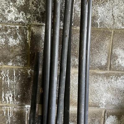 Bunch of Gray Plastic 3/4 Inch 8 feet stick Conduit