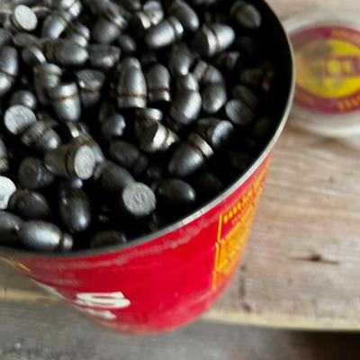 3 Coffee Cans Full of 45 Auto Lead Bullets 