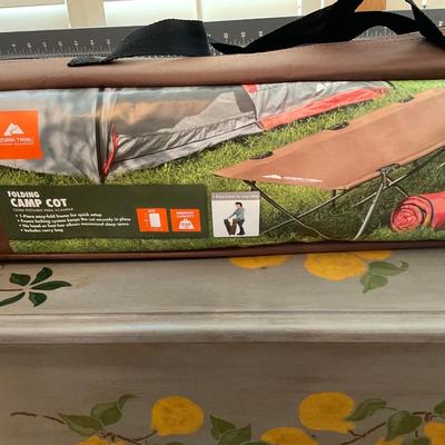 Folding Camp Cot, new
