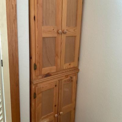 (1)Two Piece Stacking Cabinet-Nice!