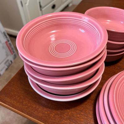 Vintage Pink Fiestaware- 27 Piece Set