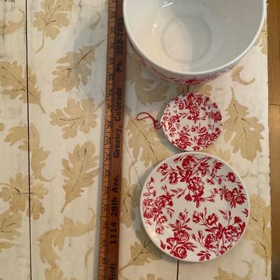 Vintage Bowl and Small Plates