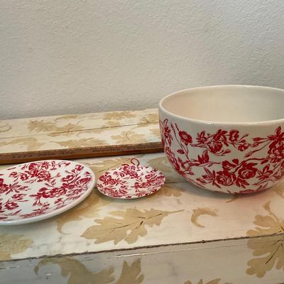 Vintage Bowl and Small Plates
