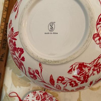 Vintage Bowl and Small Plates
