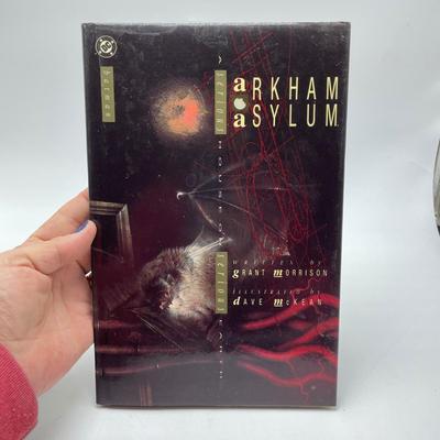 Arkham Asylum plus Six More Batman Graphic Novels (S1-SS)