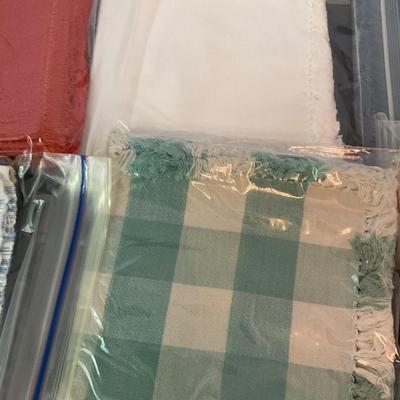 Napkins and Placemats.