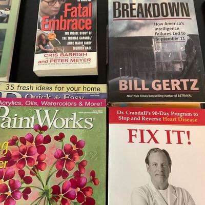Several Books and Magazines