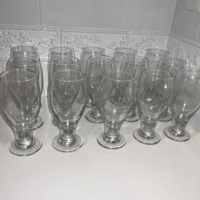 Fifteen Wine Glasses.