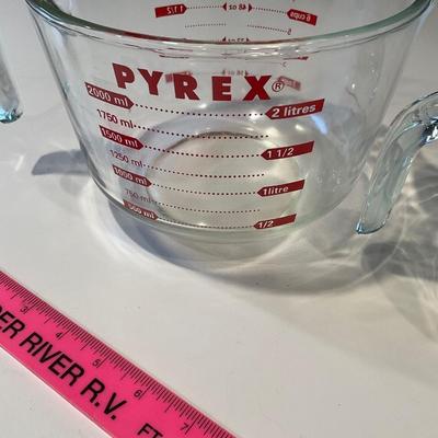Pyrex Measuring Cups .