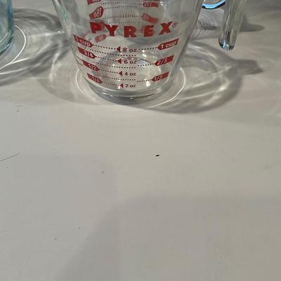 Pyrex Measuring Cups .