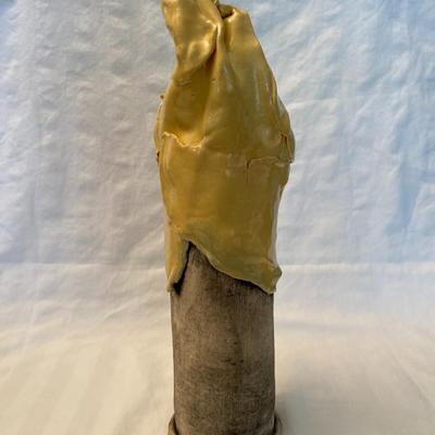 Woman Torch Sculpture