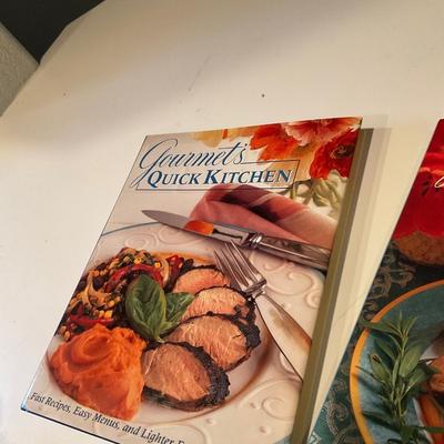 Three cookbooks