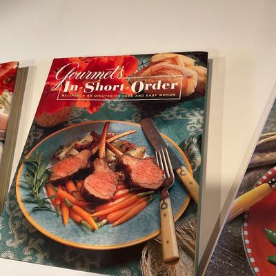 Three cookbooks