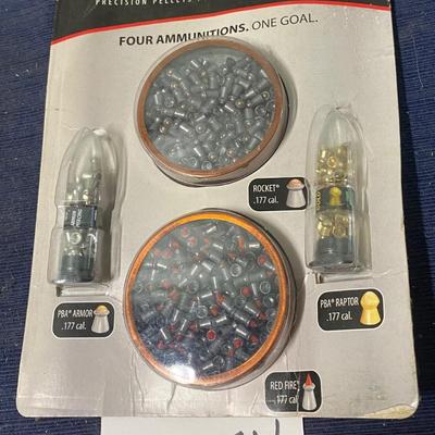 Four kinds of pellets