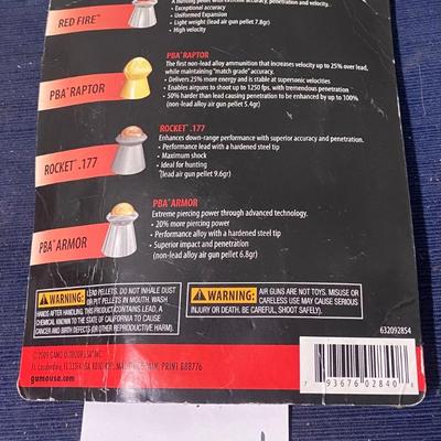 Four kinds of pellets
