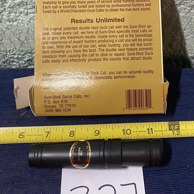 Vintage Sure Shot Game Call