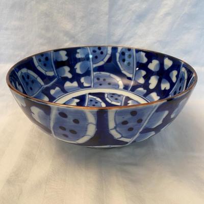 Japanese Blue and White Porcelain Bowl