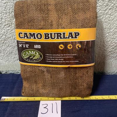 Camo Burlap