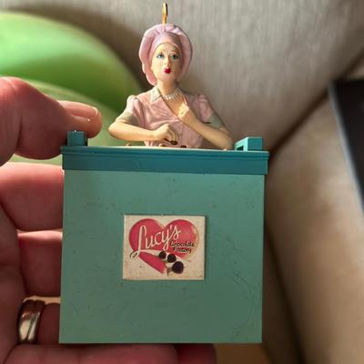 I love Lucy Christmas Ornaments