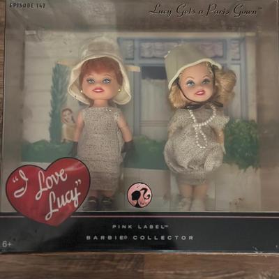 I Love Lucy Barbie Dolls