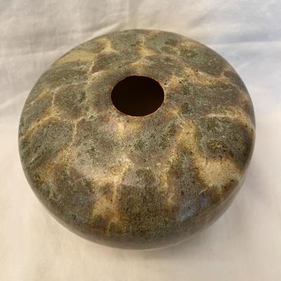 Glazed Ceramic Single Bud Vase