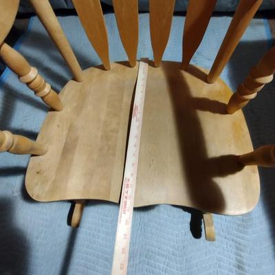 UNFINISHED ROCKING CHAIR