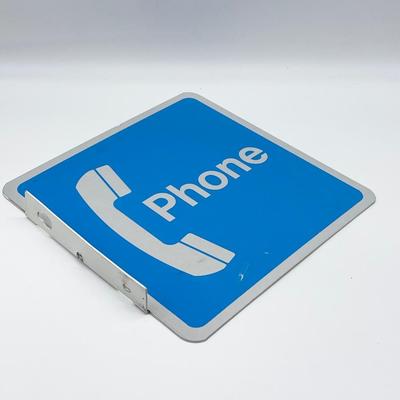 2 Sided Phone Booth Sign