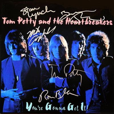 Tom Petty signed You're Gonna Get It album