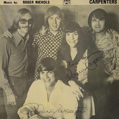 The Carpenters signed sheet music